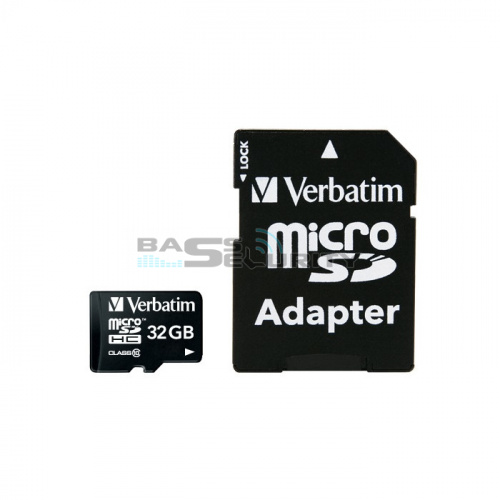 Карта памяти 32GB microSDHC Verbatim Pro фото 2