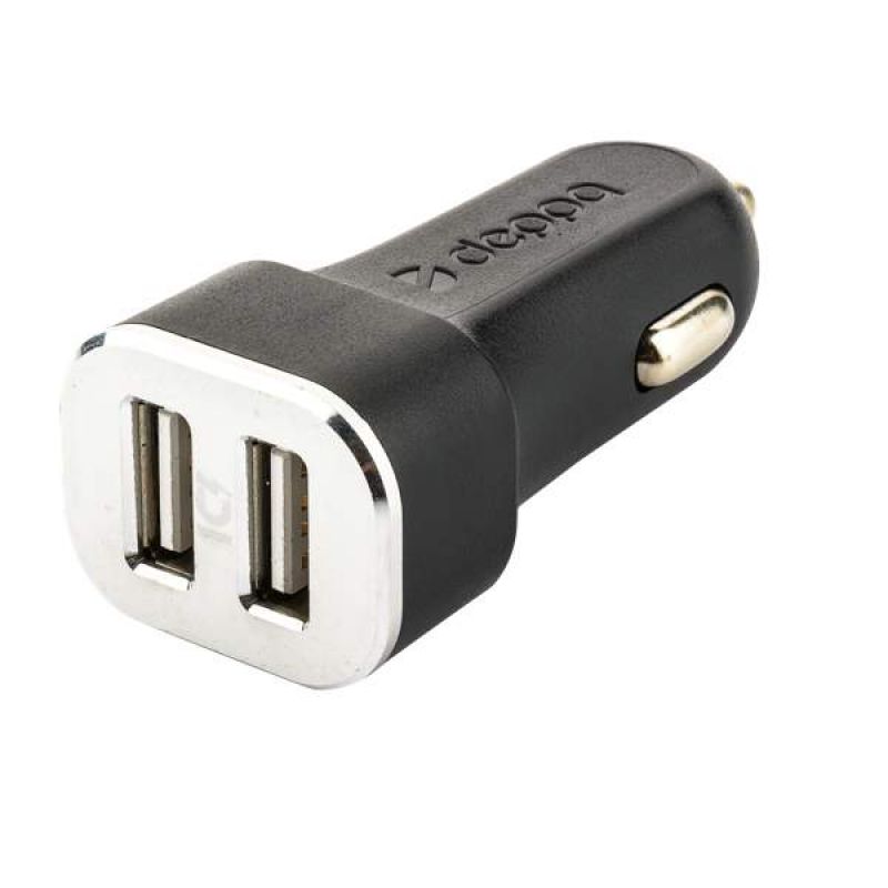 АЗУ Deppa 2-USB 4.8A, QC 3.0