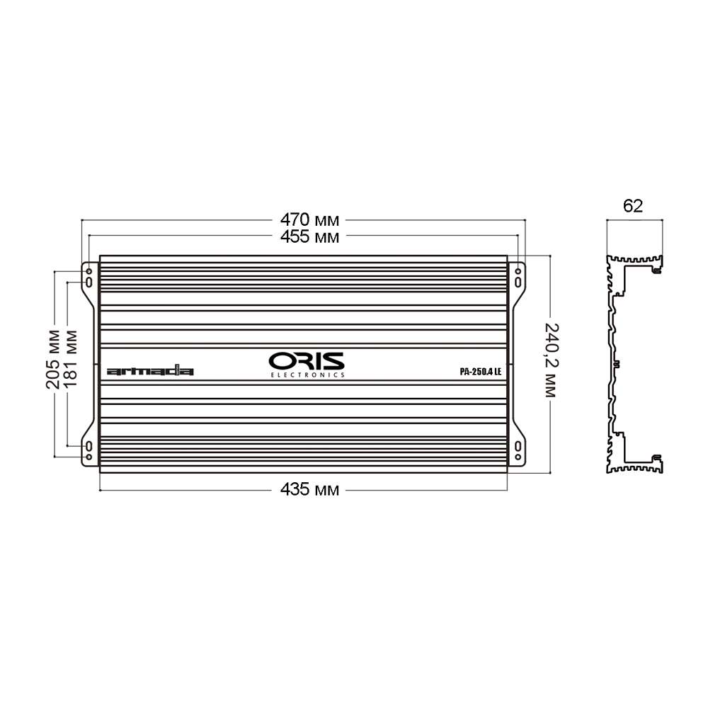 Oris PA-250.4LE 6