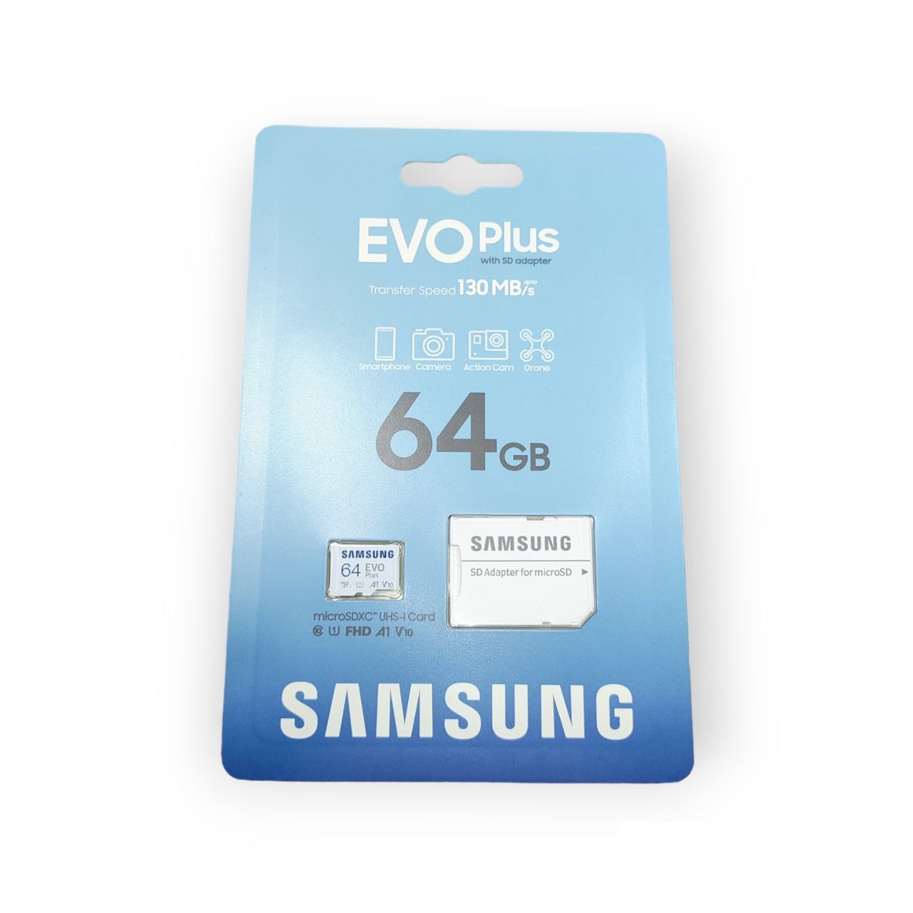 Карта памяти 64GB microSD Samsung U1 EVO PLUS 2