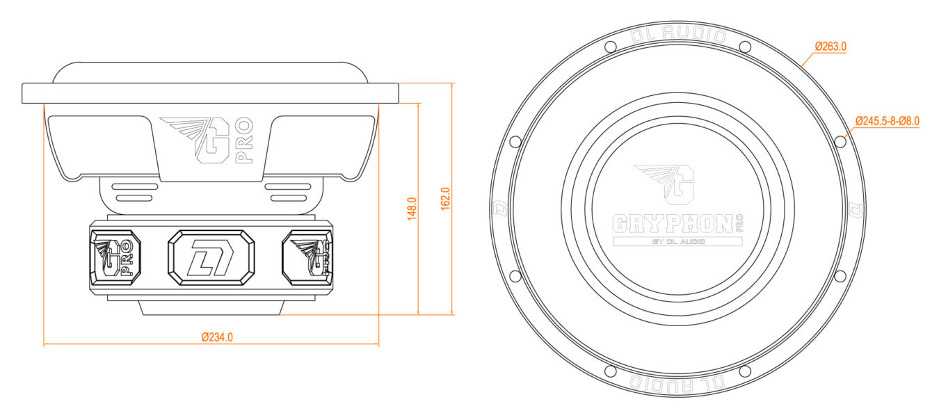 DL Audio Gryphon PRO 10 7
