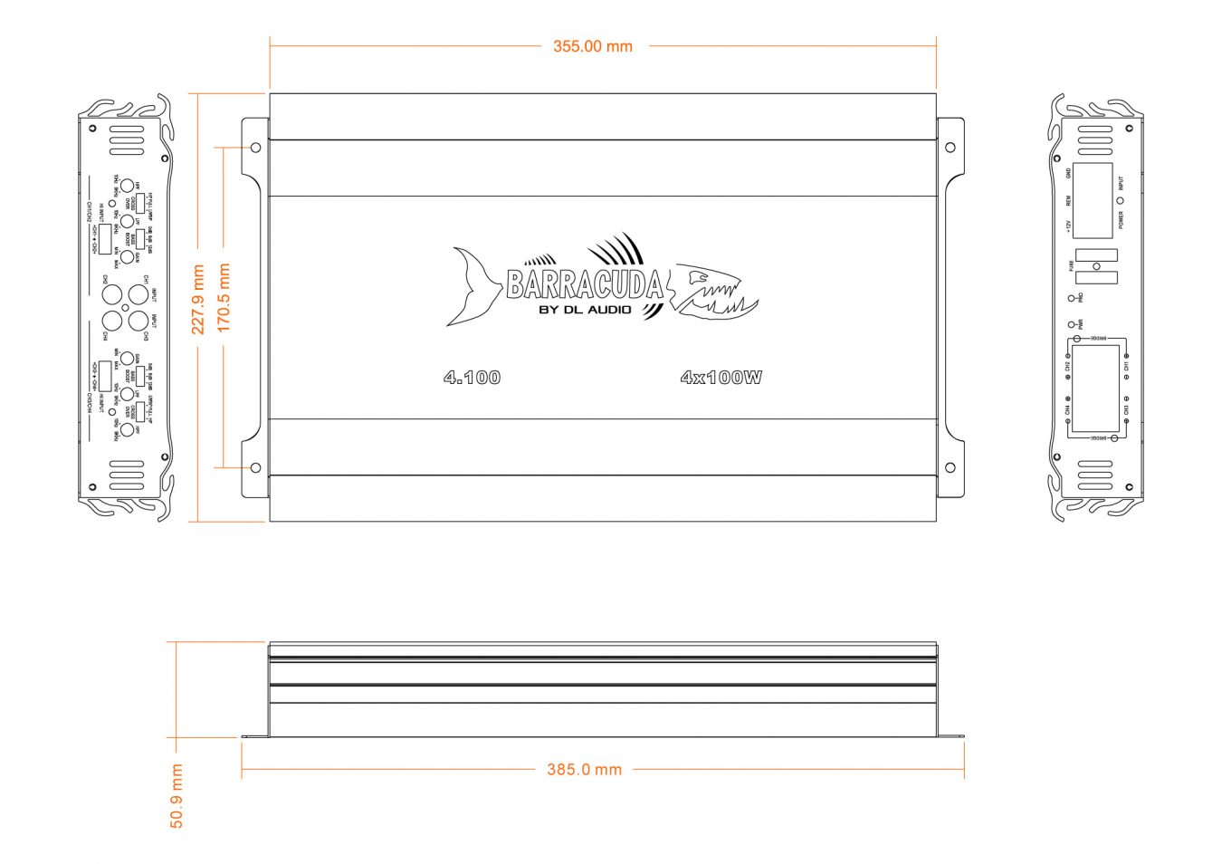 DL Audio Barracuda 4.100 4
