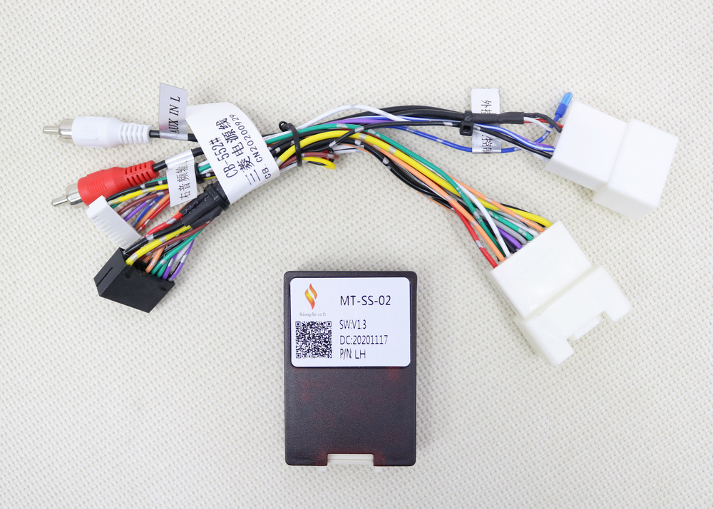 BRAIM cable Mitsubishi iso canbus (Штекер питания и канбус)