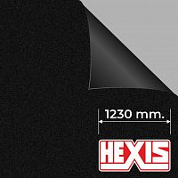Виниловая плёнка для салона авто Hexis Tack Textured Black, 1.23 пог.м HXR150BGR