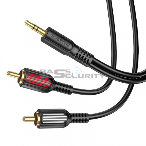 AUX кабель 3,5mm-2RCA 1,5м Borofone BL11