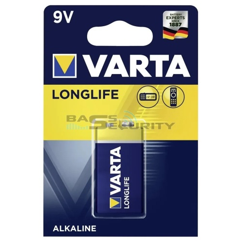Батарейки 9V 6LR61-1BL Varta Longlife