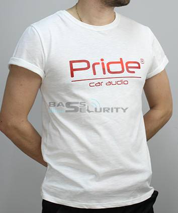 Футболка Pride (белая с логотипом)